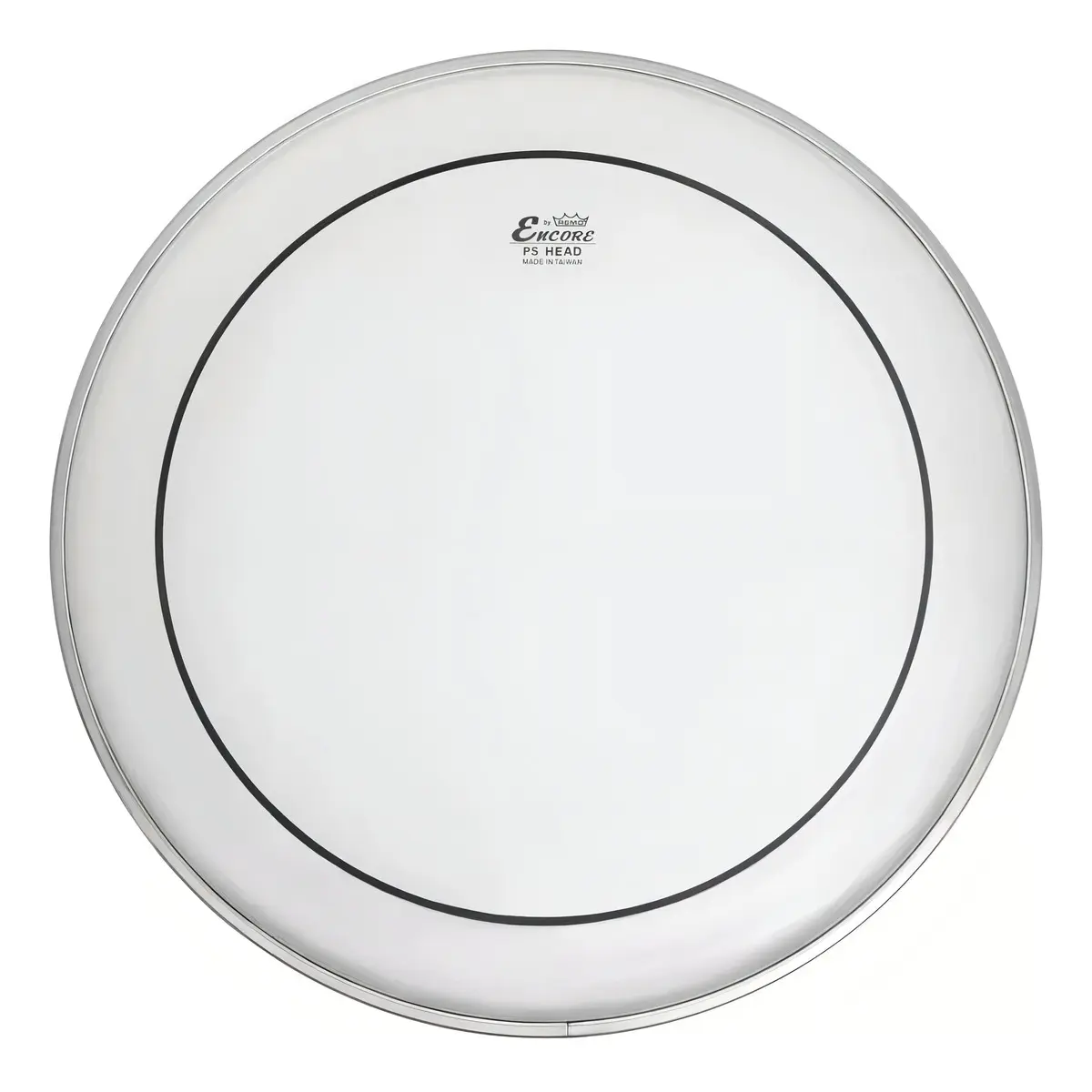 PARCHE BATERIA REMO ENCORE PS 24" TRANSP