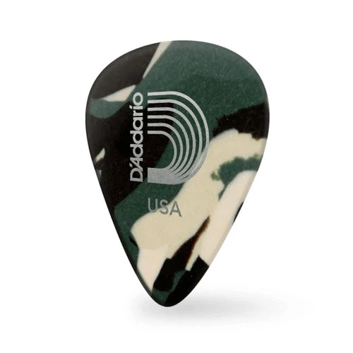 PICK D"ADDARIO CELULOIDE CAMO MEDIUM
