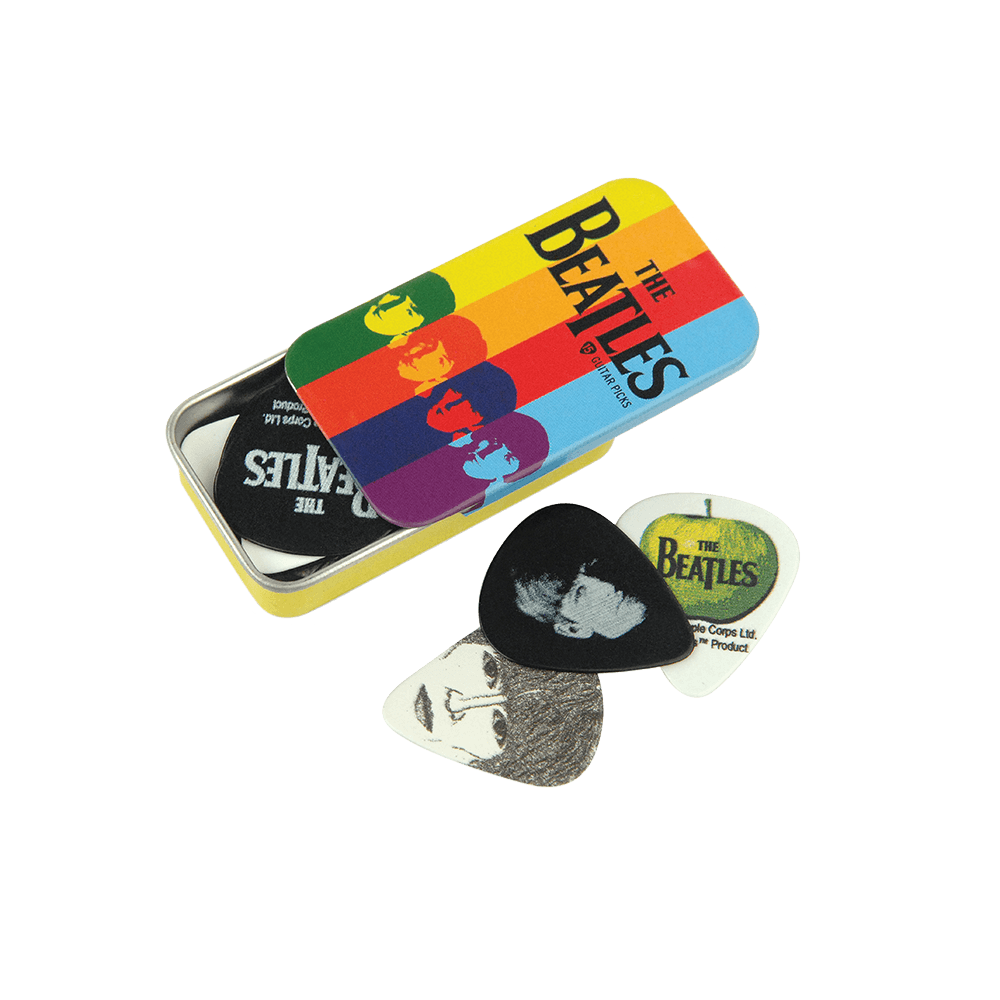 PORTA PICK  D"ADDARIO BEATLES RAYAS