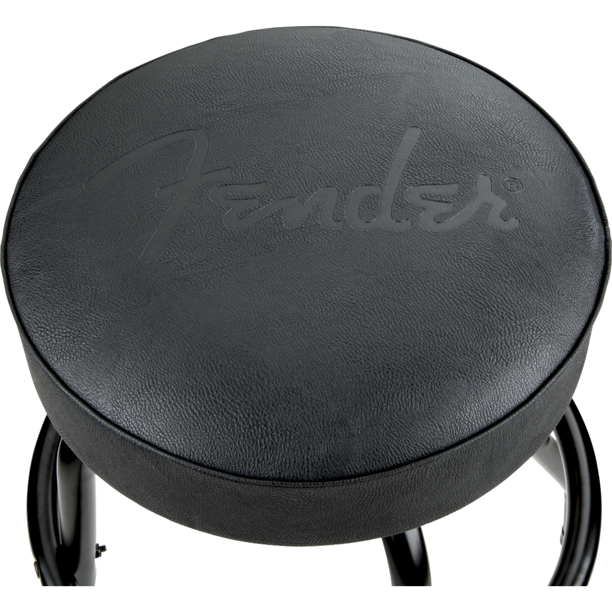 SILLA BAR FENDER EMBOSSED LOGO 24 NEGRO