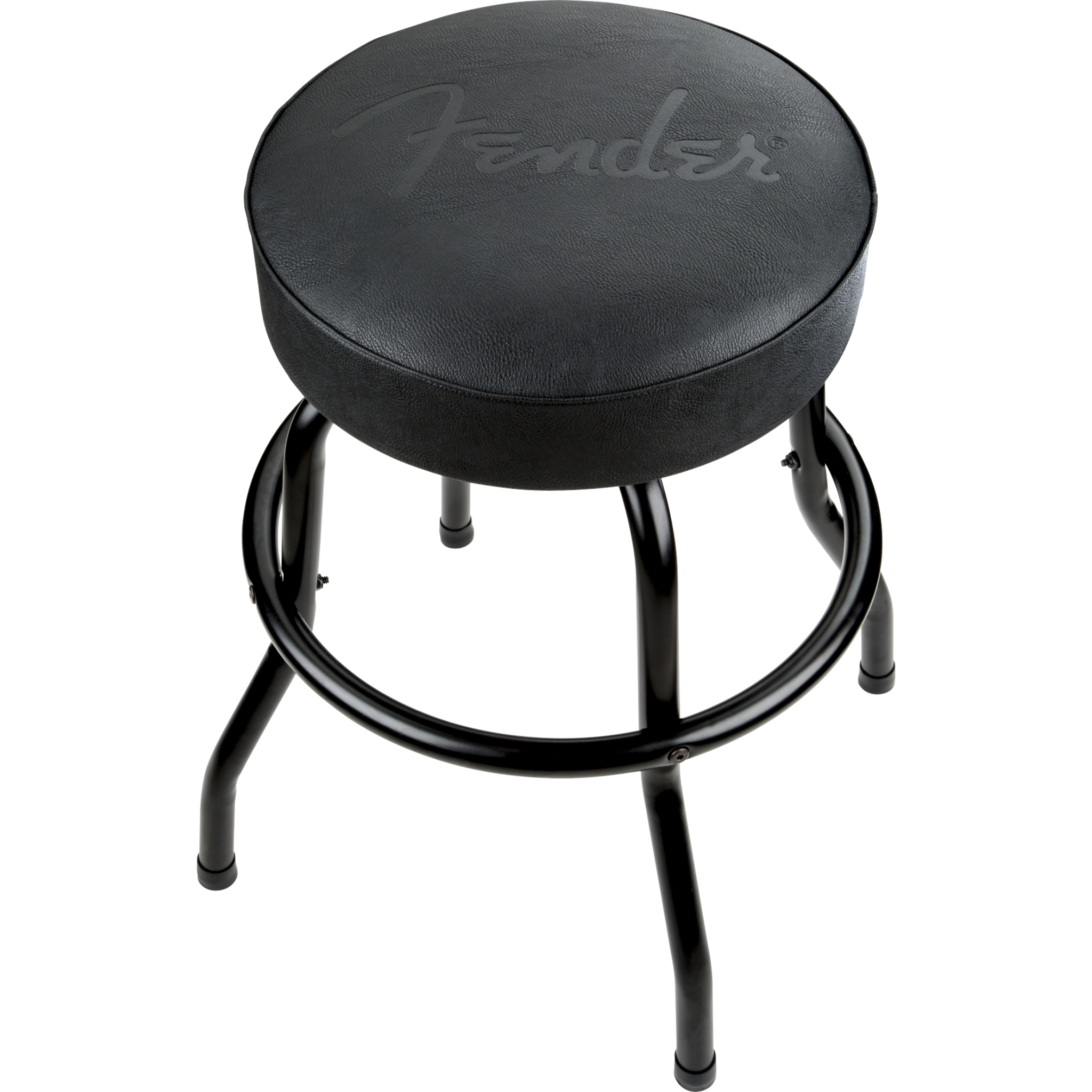 SILLA BAR FENDER EMBOSSED LOGO 24 NEGRO