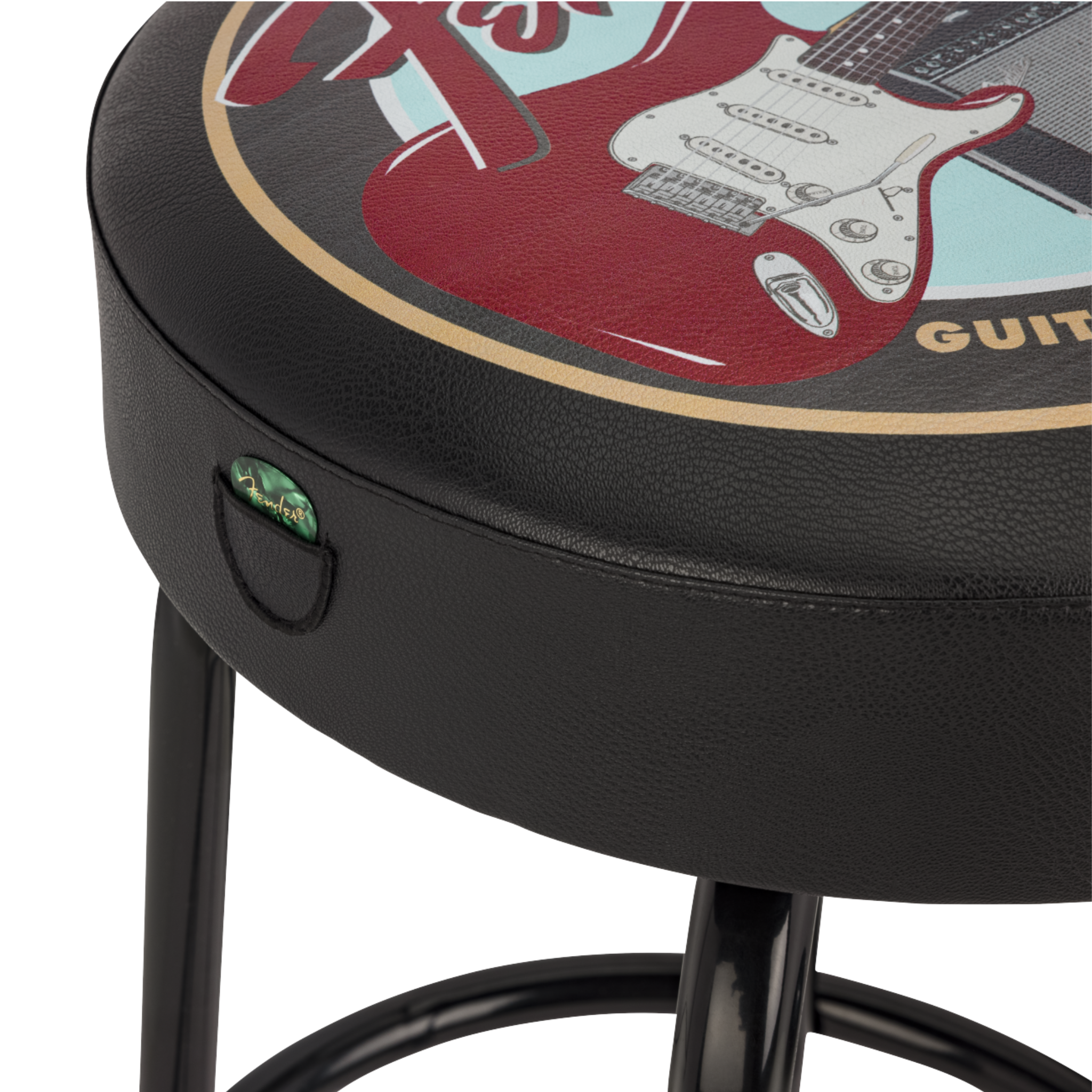 SILLA BAR FENDER GUITAR & AMPS PICK POUC