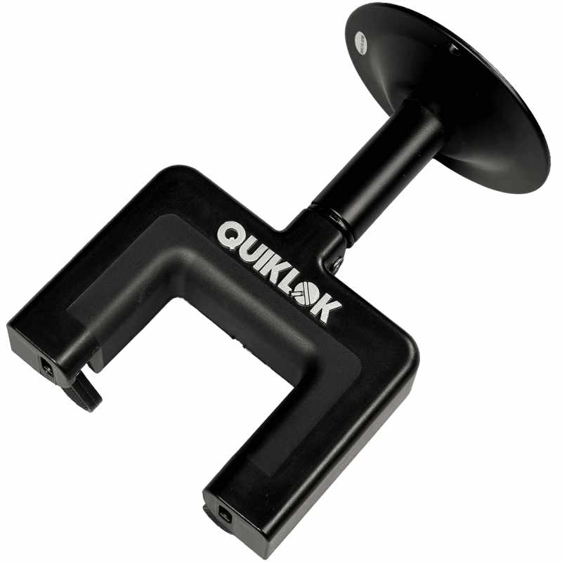 STAND GUITARRA QUIKLOK GS701 CORTO PARA PARED CON SISTEMA DE AUTO BLOQUEO