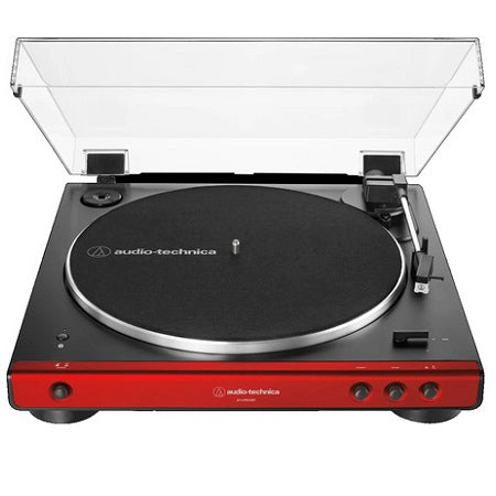 TOCADISCOS AUDIO TECHNICA ATLP60XBT-RD EN COLOR ROJO