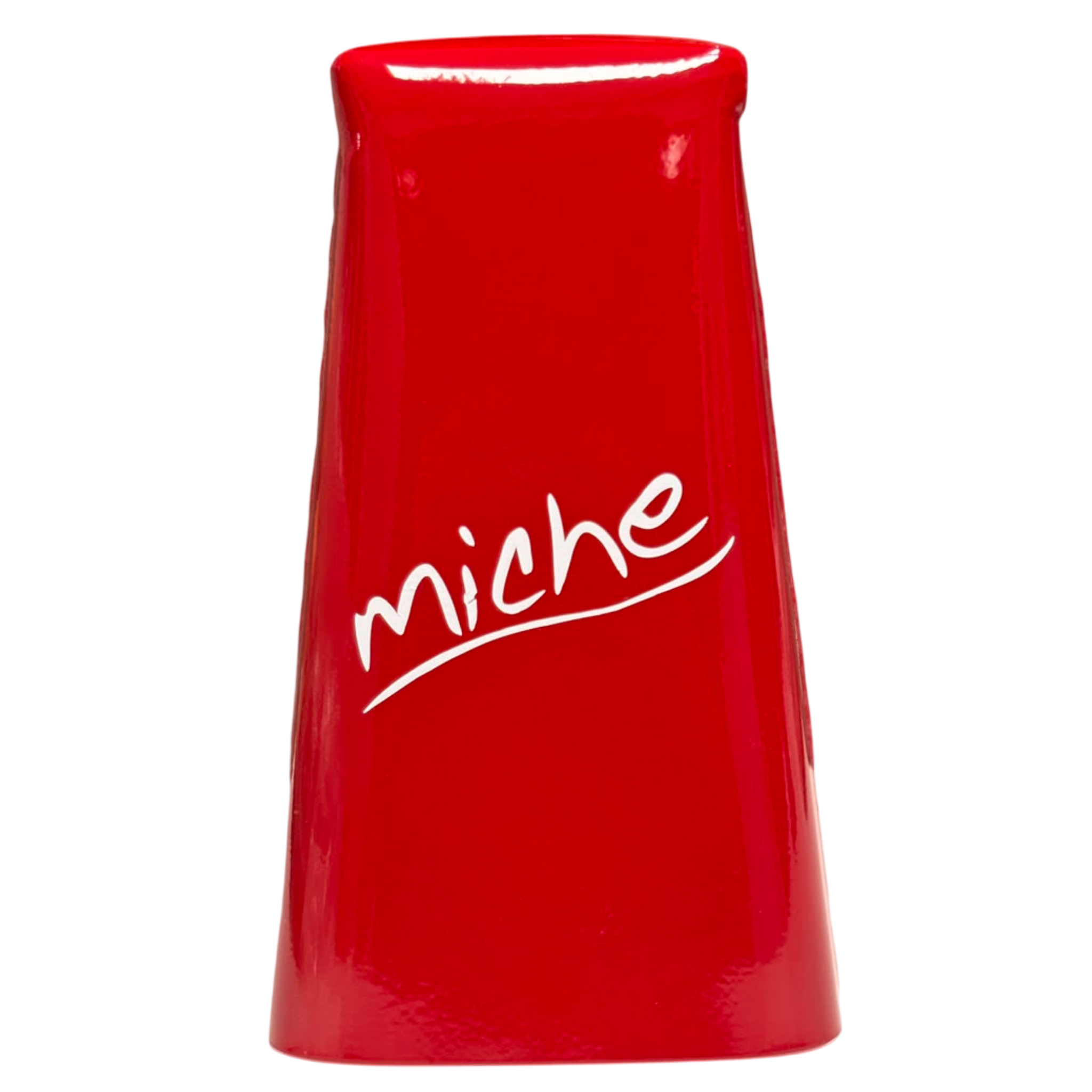 CAMPANA MICHE GRANDE ROJO CON GOLPEADOR