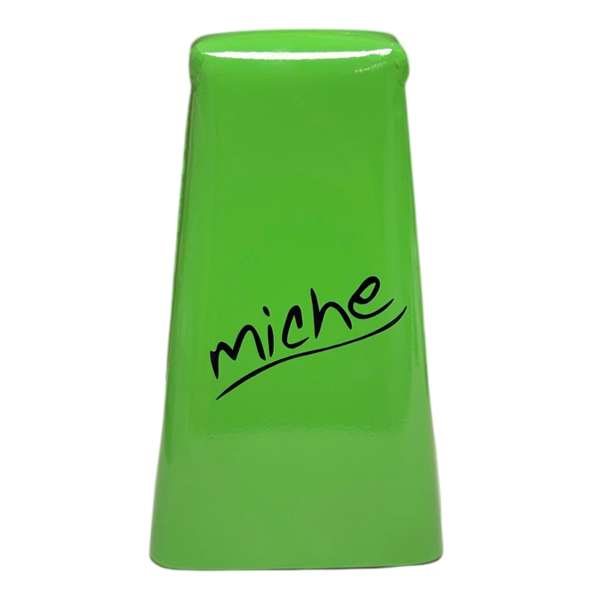 CAMPANA MICHE GRANDE VERDE CON GOLPEADOR