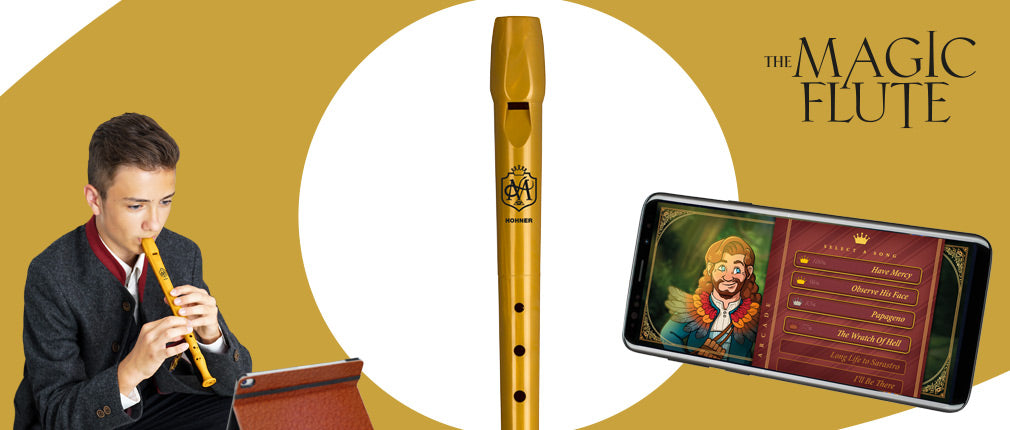 FLAUTA DULCE HOHNER SOPRANO MELODY 9508 SE THE MAGIC FLUTE B9508TMF
