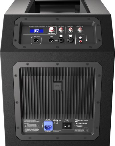 CABINA ACTIVA EV EVOLVE 50 NEGRO