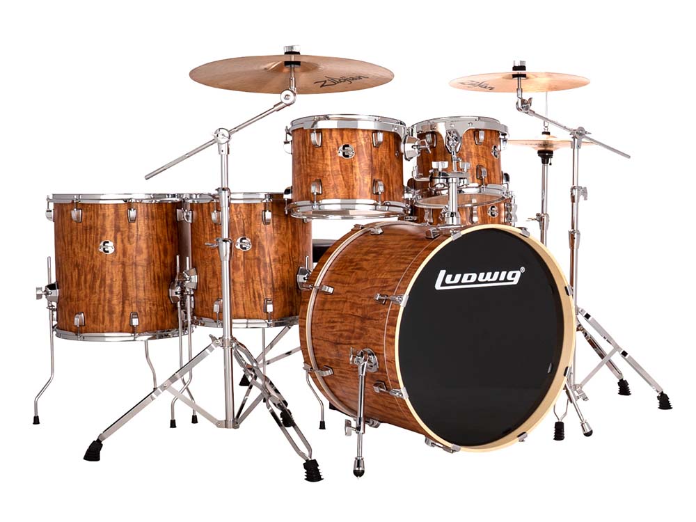 BATERIA LUDWIG EVOLUTION 6 PIEZAS LE622010DIR CHERRY