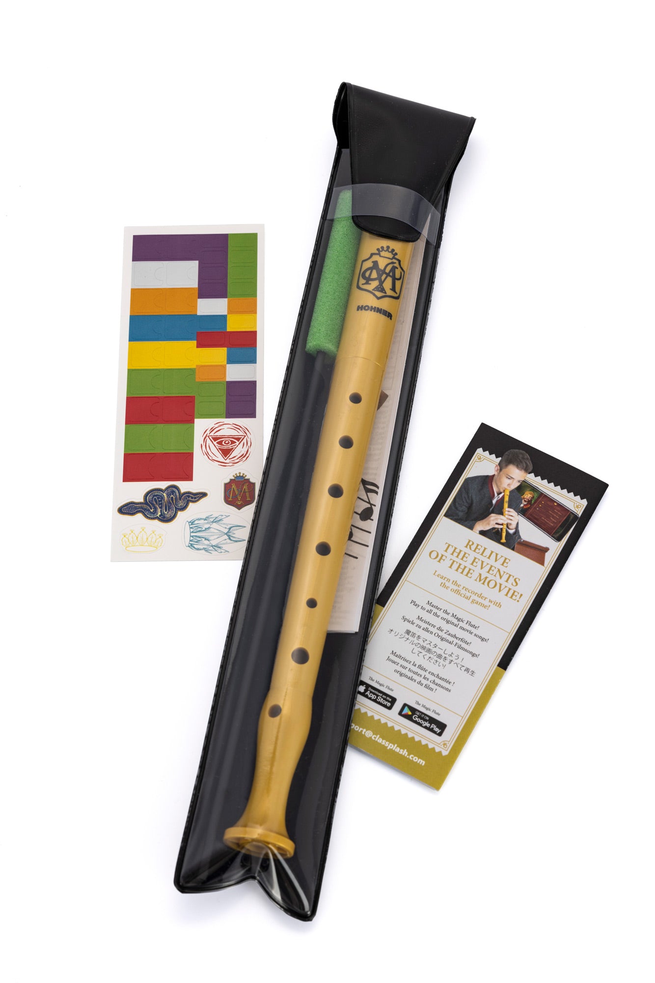 FLAUTA DULCE HOHNER SOPRANO MELODY 9508 SE THE MAGIC FLUTE B9508TMF