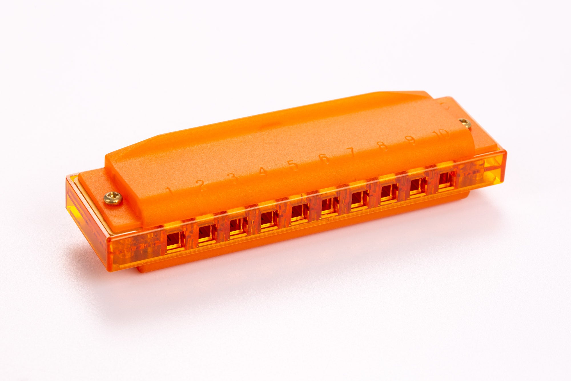 ARMONICA HOHNER TRASLUCENT HARP ORANGE EN C