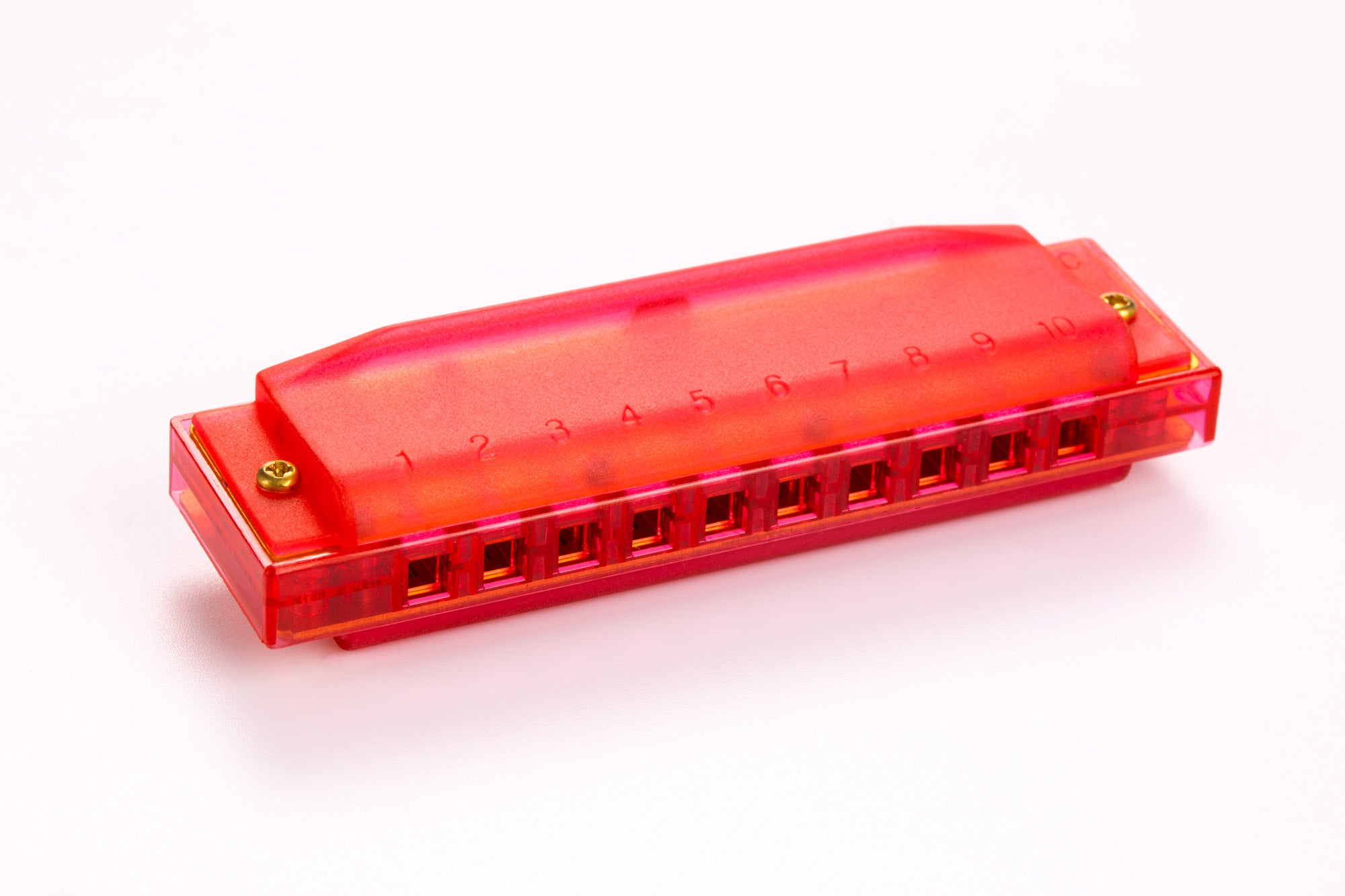 ARMONICA HOHNER TRASLUCENT HARP RED EN C