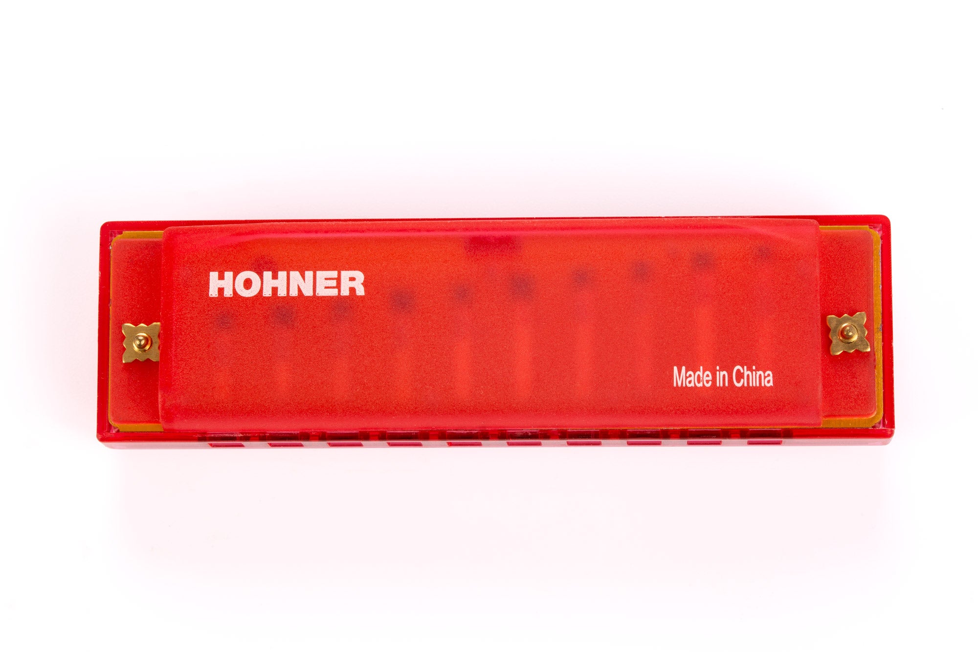 ARMONICA HOHNER TRASLUCENT HARP RED EN C
