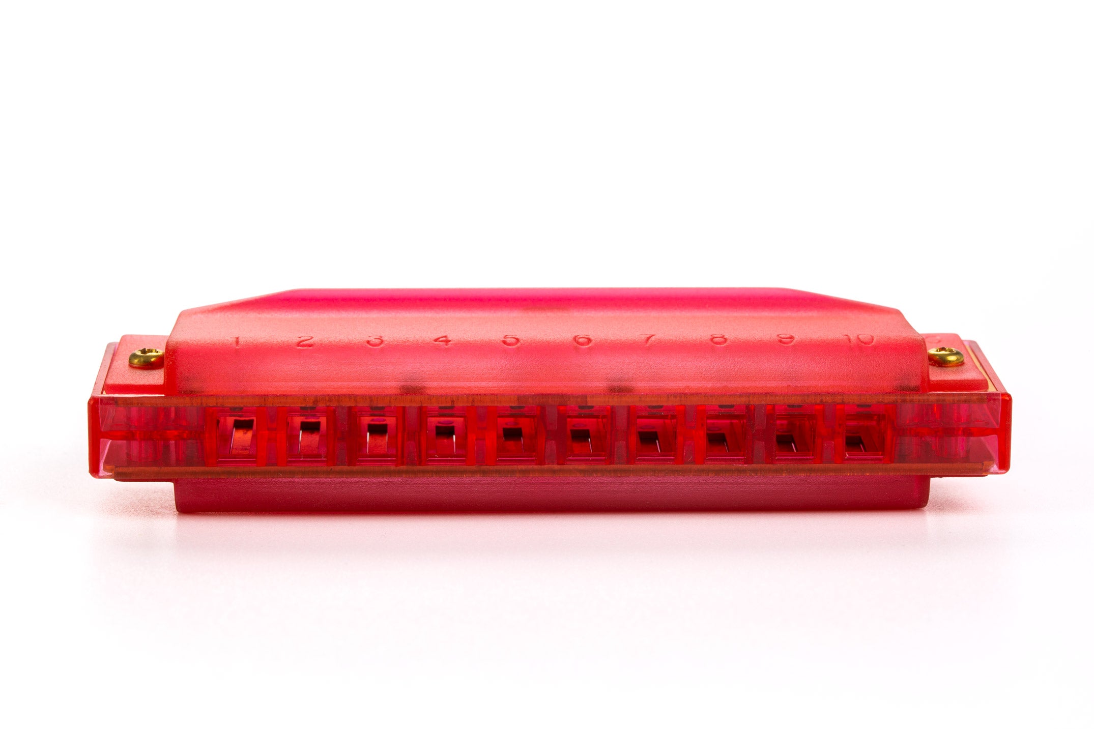 ARMONICA HOHNER TRASLUCENT HARP RED EN C
