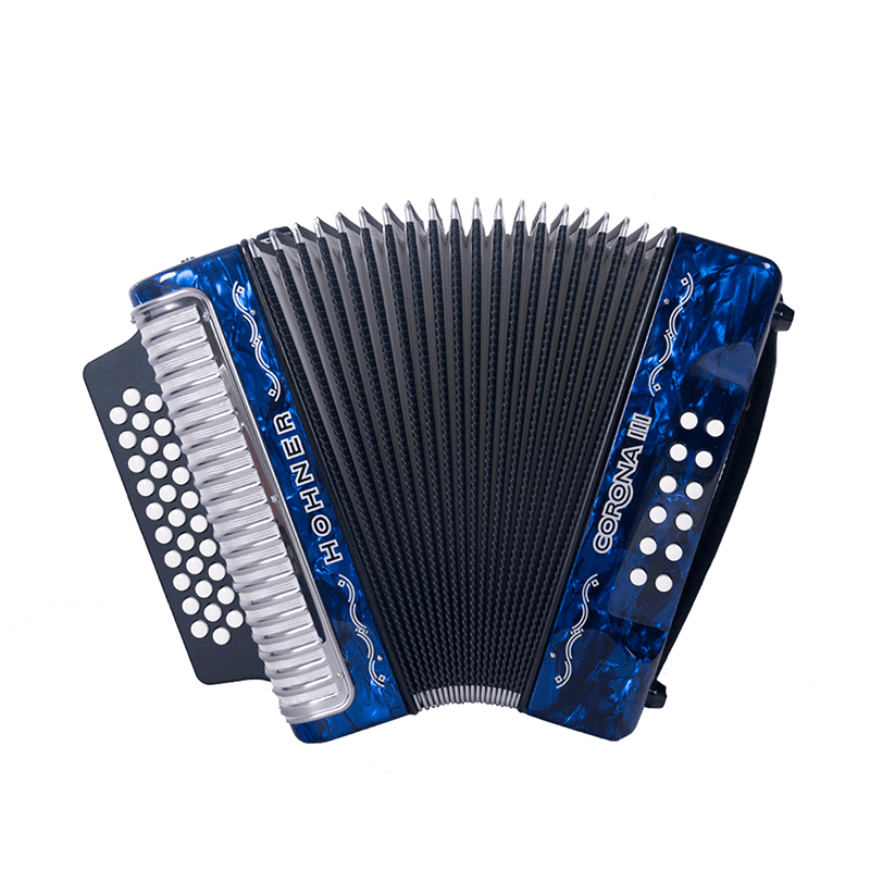 ACORDEÓN ADG HOHNER III CORONA AZUL A5704S