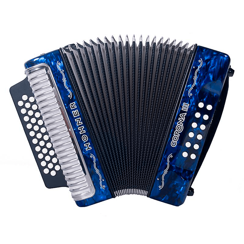 Encuentra en Miche tiendas el Acordeon Hohner Iii Coronas Besas Calidad, sonido y durabilidad con el sello de Hohner