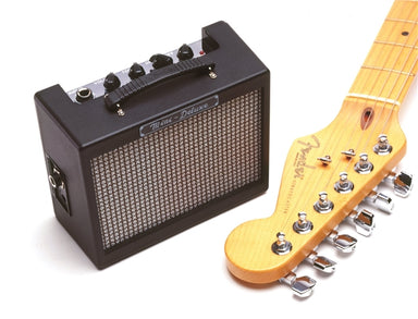 Amplificador para guitarra marca fender MD20. Mini amplificador de sonido delux con Toma de auriculares de 1/4 "y toma de adaptador de 9V