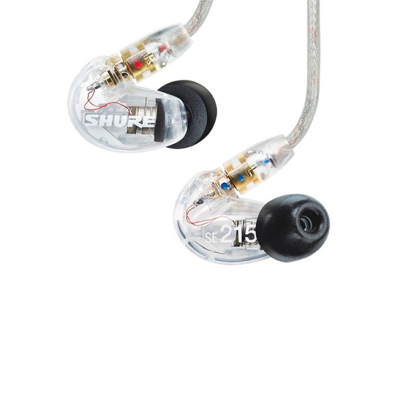 AURICULAR SHURE SE215-CL TRANSPARENTE