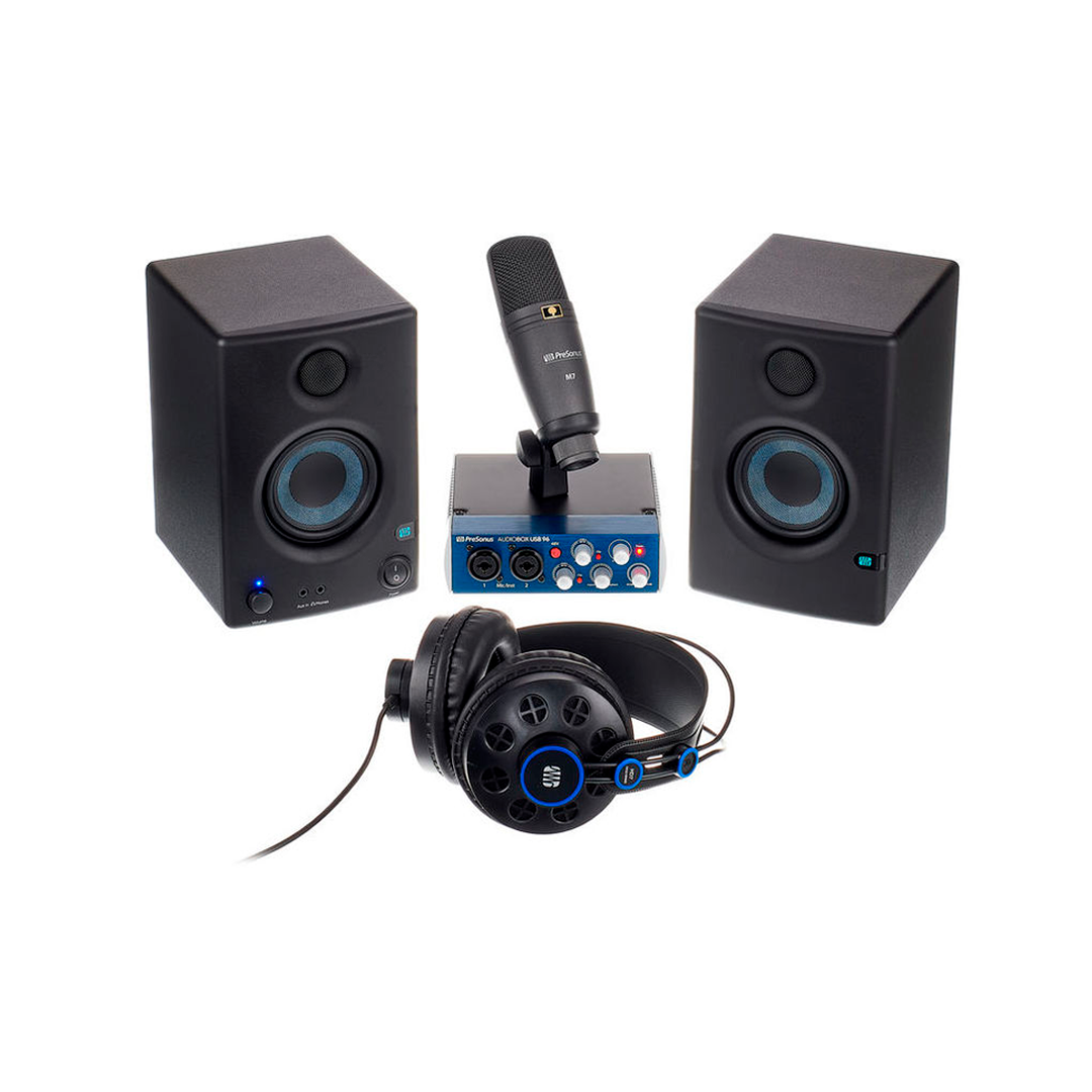 COMBO PRESONUS P/GRAB AUDIOBOX 96 CON 2 MONITORES