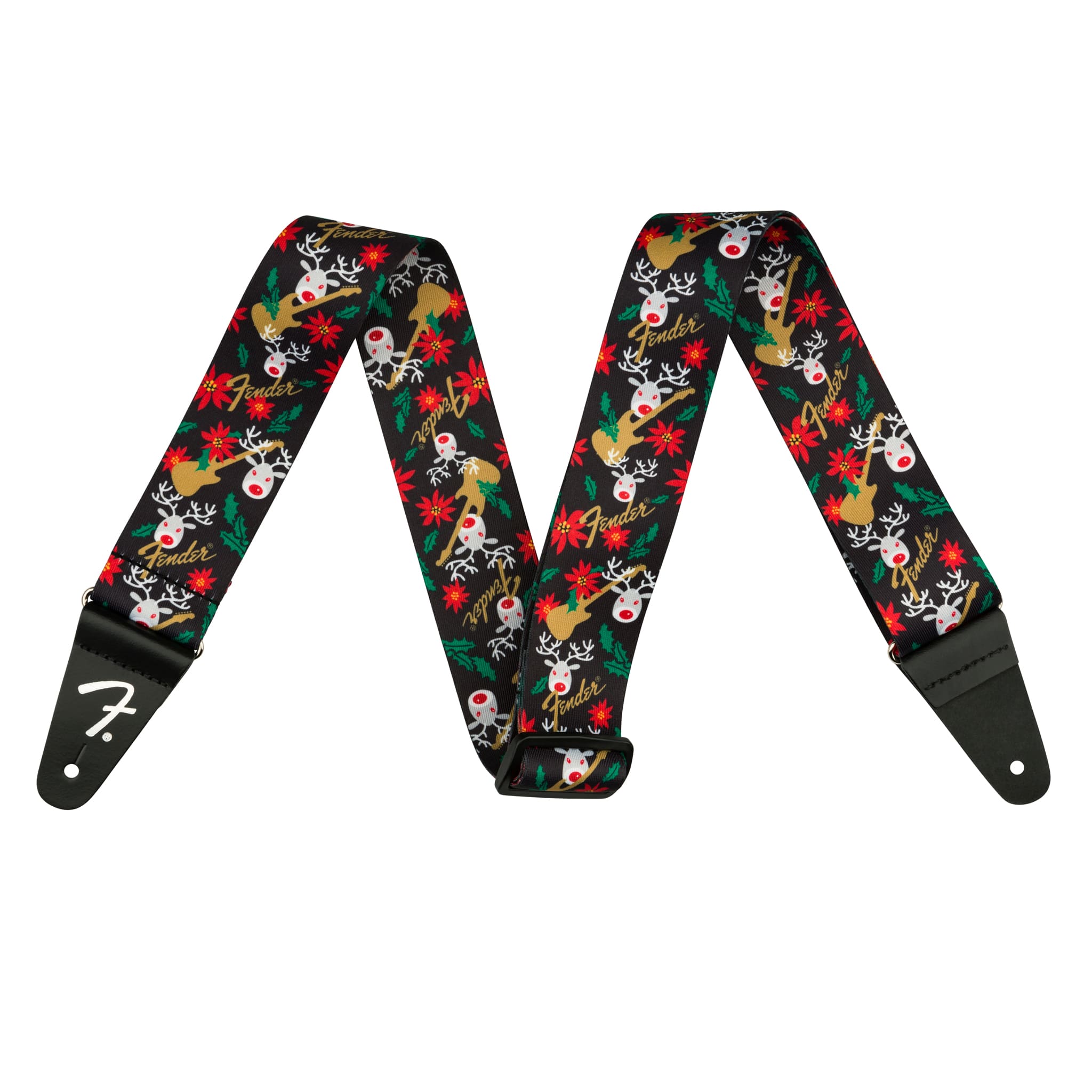 CORREA FENDER PARA GUITARRA UGLY CHRISTMAS SWEATER ROJO MOD0990662019