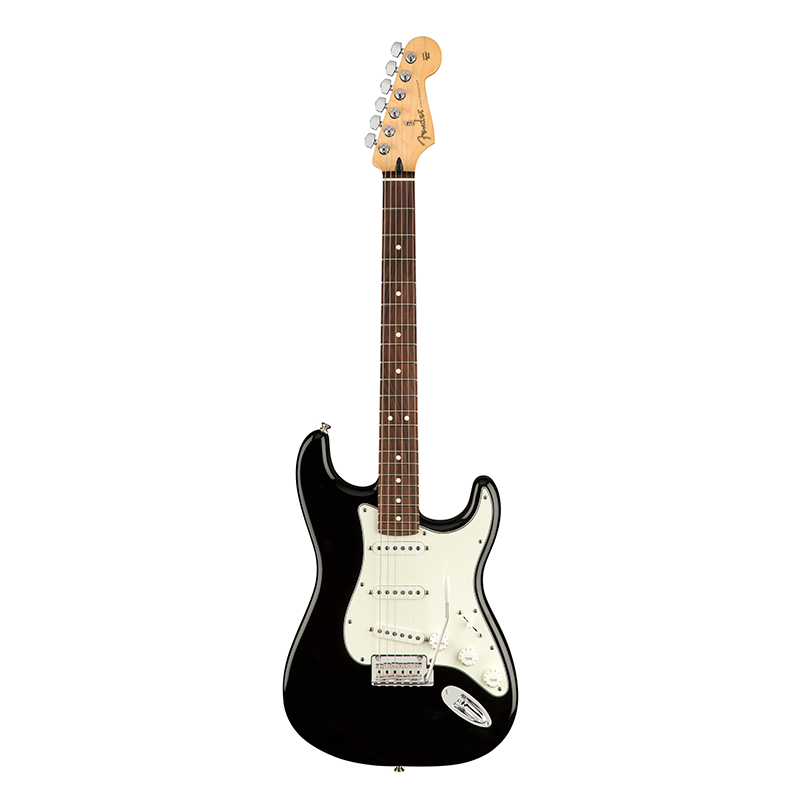 GUITARRA ELECTRICA FENDER MEXICO PLAYER STRATOCASTER PF MOD0144503506 NEGRA, DIAPASÓN EN PAU FERRO