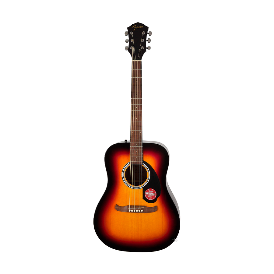 GUITARRA ACUSTICA FENDER FA-125 DREAD ROJOCREMA