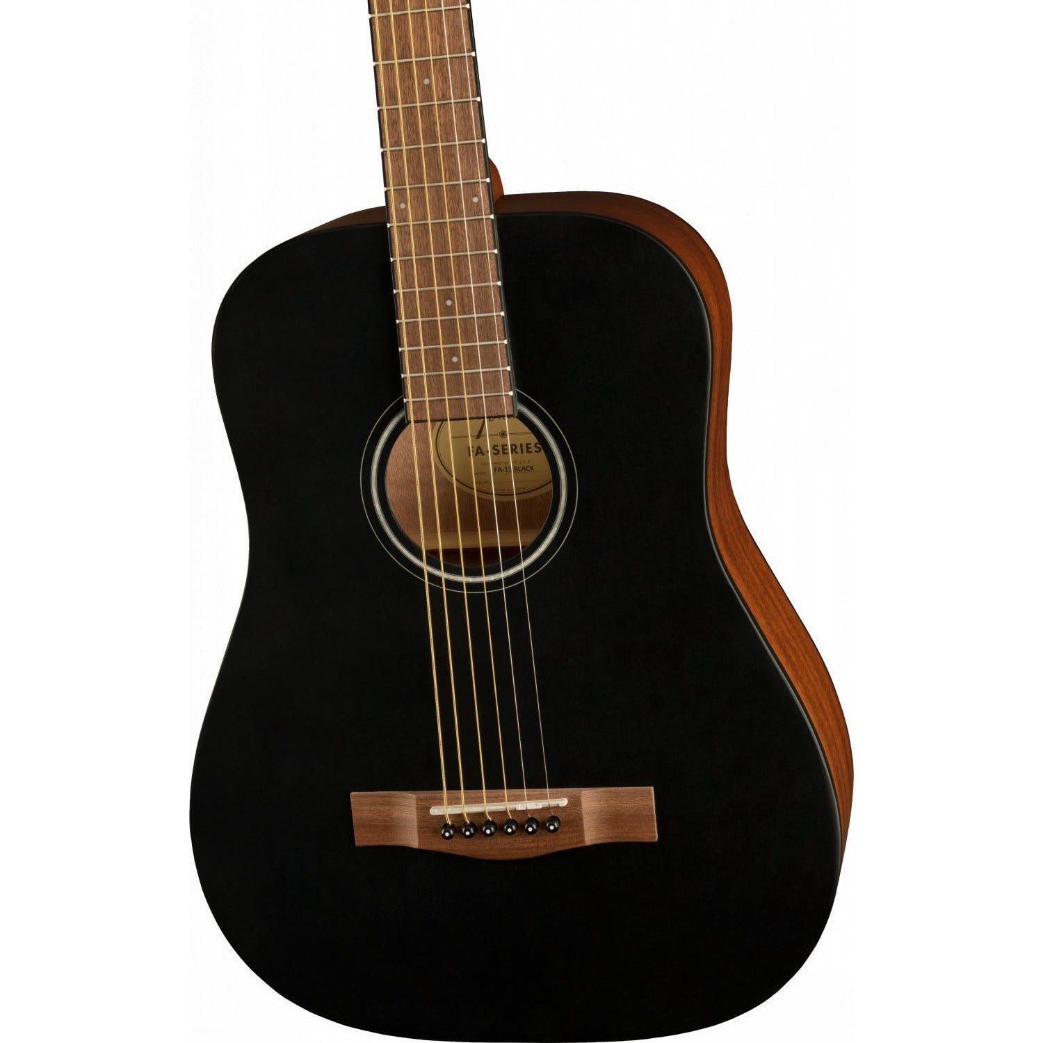 Guitarra acustica negra Fender