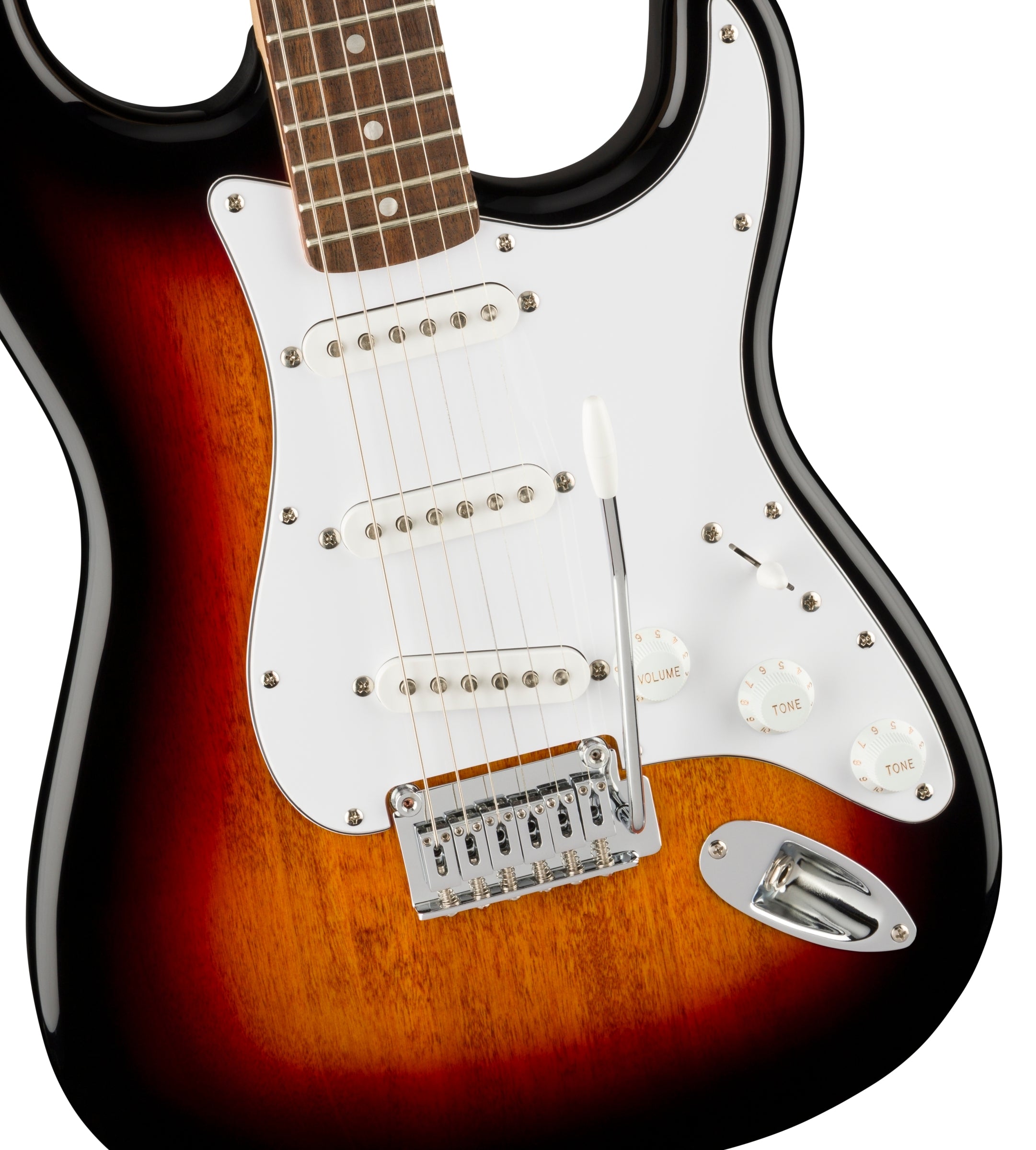 GUITARRA ELECTRICA FENDER SQUIER AFFINITY STRATOCASTER LRL 3TS MOD0378000500 DIAPASON LAUREL