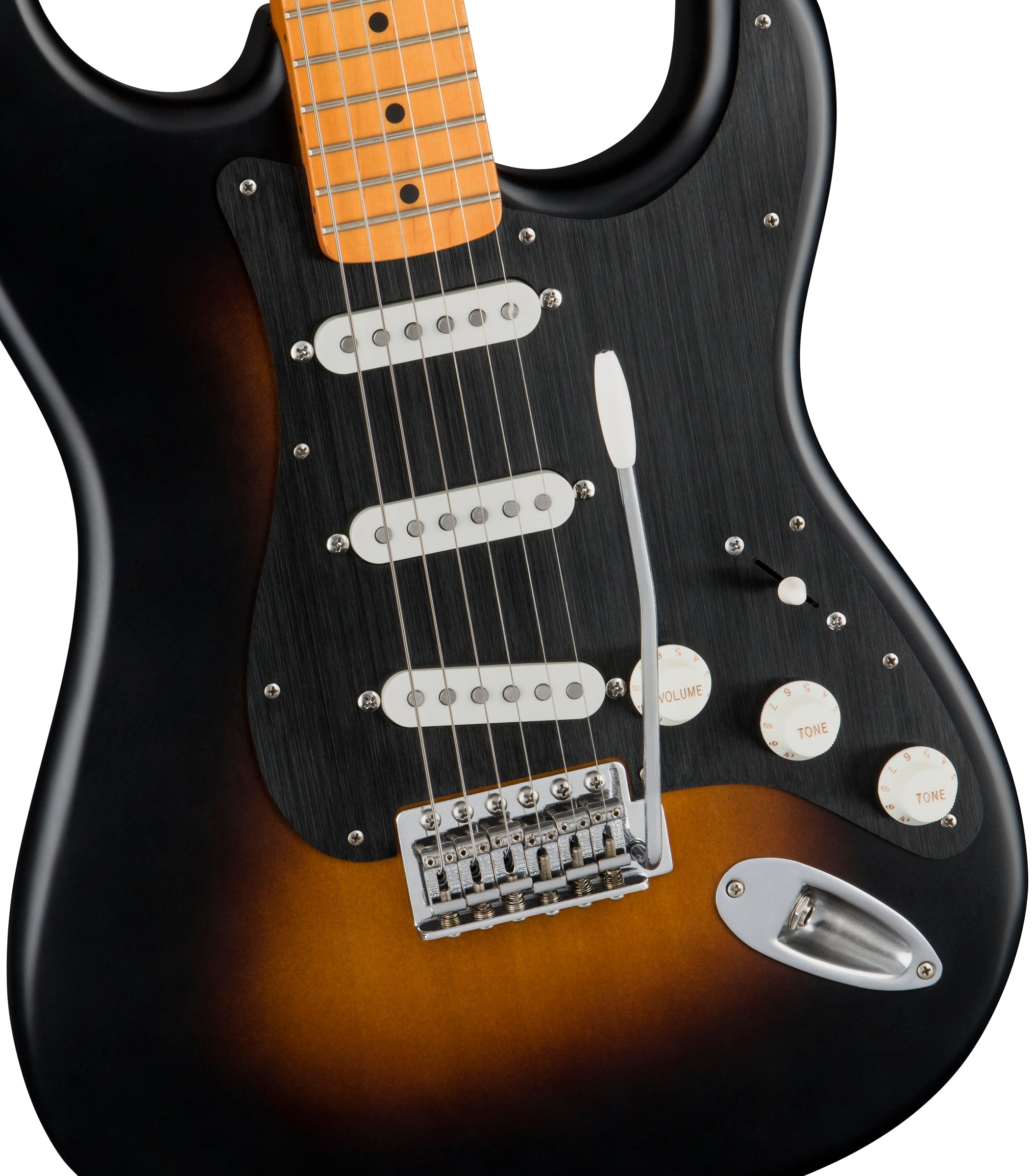 GUITARRA ELECTRICA FENDER SQUIER 40 ANIVERSARIO STRATOCASTER VINTAGE EDITION SUNBURST MOD0379511503 DIAPASON DE MAPLE