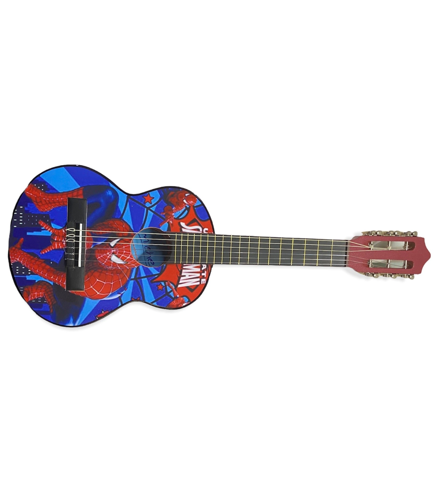 GUITARRA ACUSTICA MICHE PARA NIÑO 29" SPIDERMAN AVENGERS