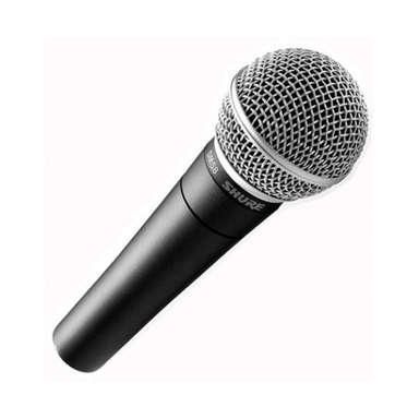 Increible y legendario microfono Marca Shure Línea SM Modelo SM58-LC Color Gris oscuro. Este microfono muestra una gran calidad para actuaciones, Para voces, Para grabaciones.