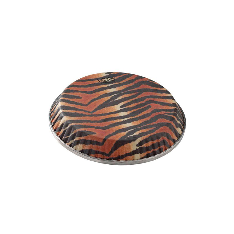 PARCHE REMO M4 12.5" S6 CONGA TIGRE M4-1250-S6-D1007 ARO METÁLICO SKYNDEEP