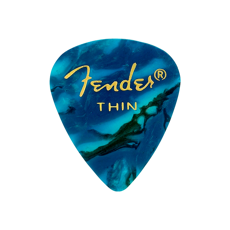 PICK FENDER PICKPACK OCEAN TURQ THIN